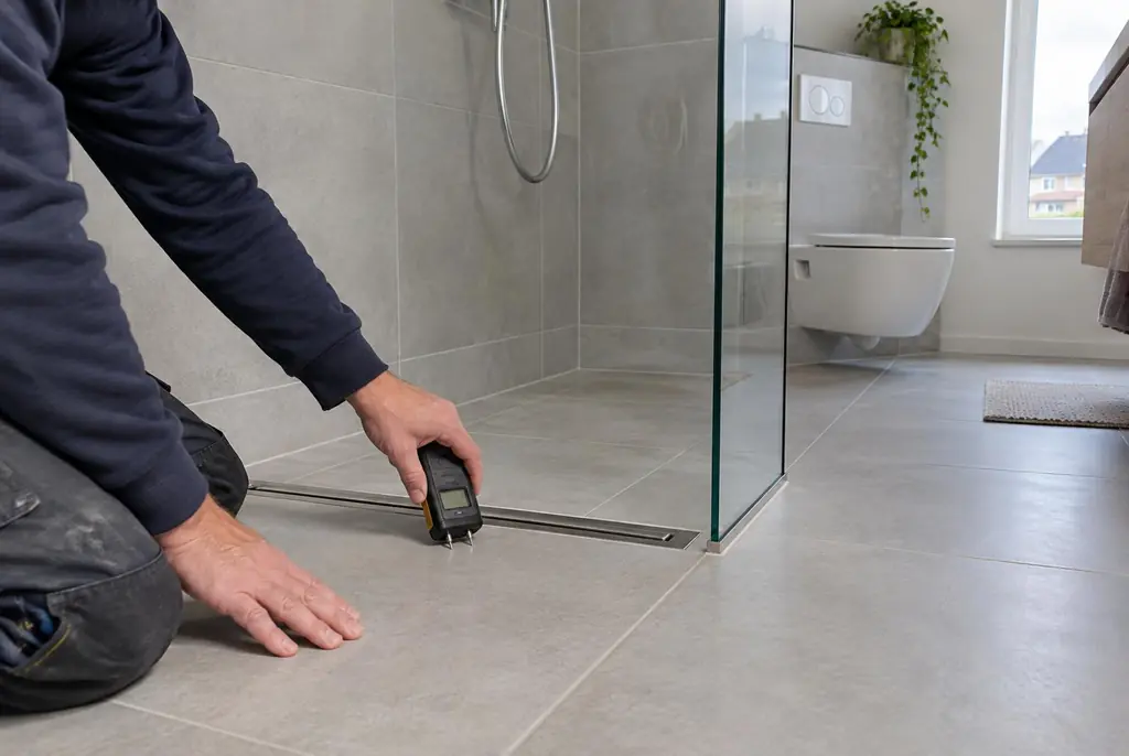 Lekdetectie Den Bosch – badkamer in een nieuwbouwwoning